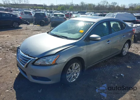 2013 Nissan Sentra Sl from USA, damaged, VIN 3N1AB7AP6DL709563